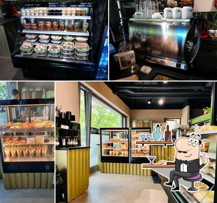 Innenansicht des Café Arnulfpark